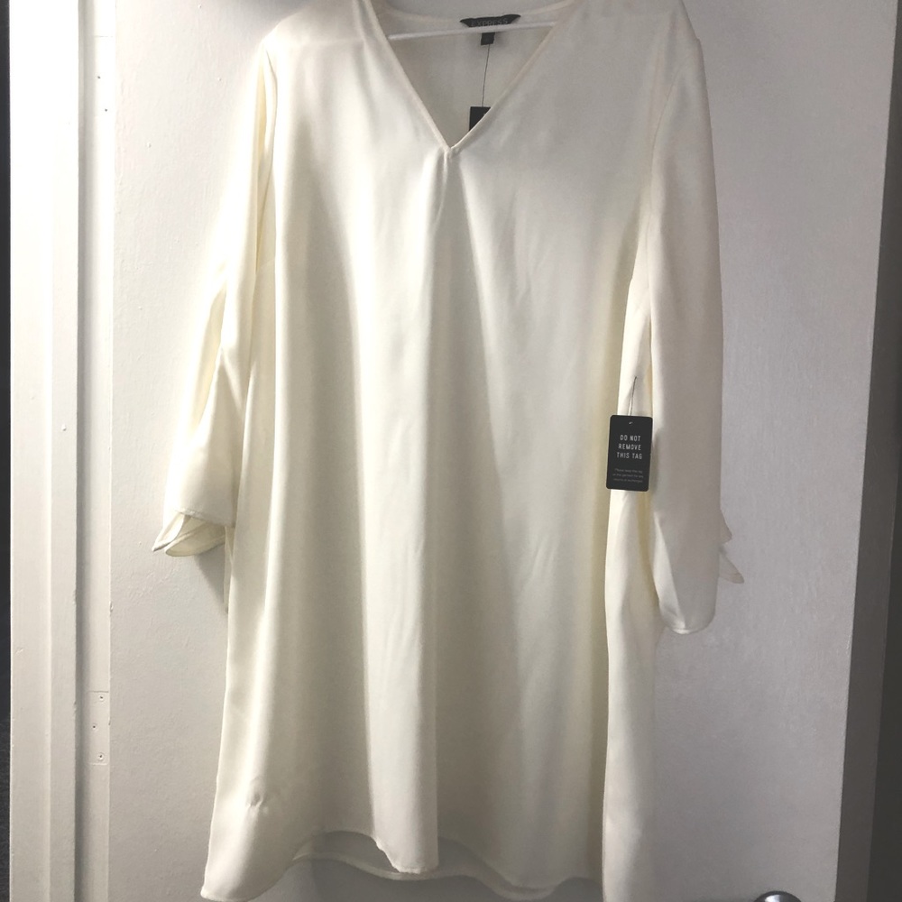 White Express Slip Dress